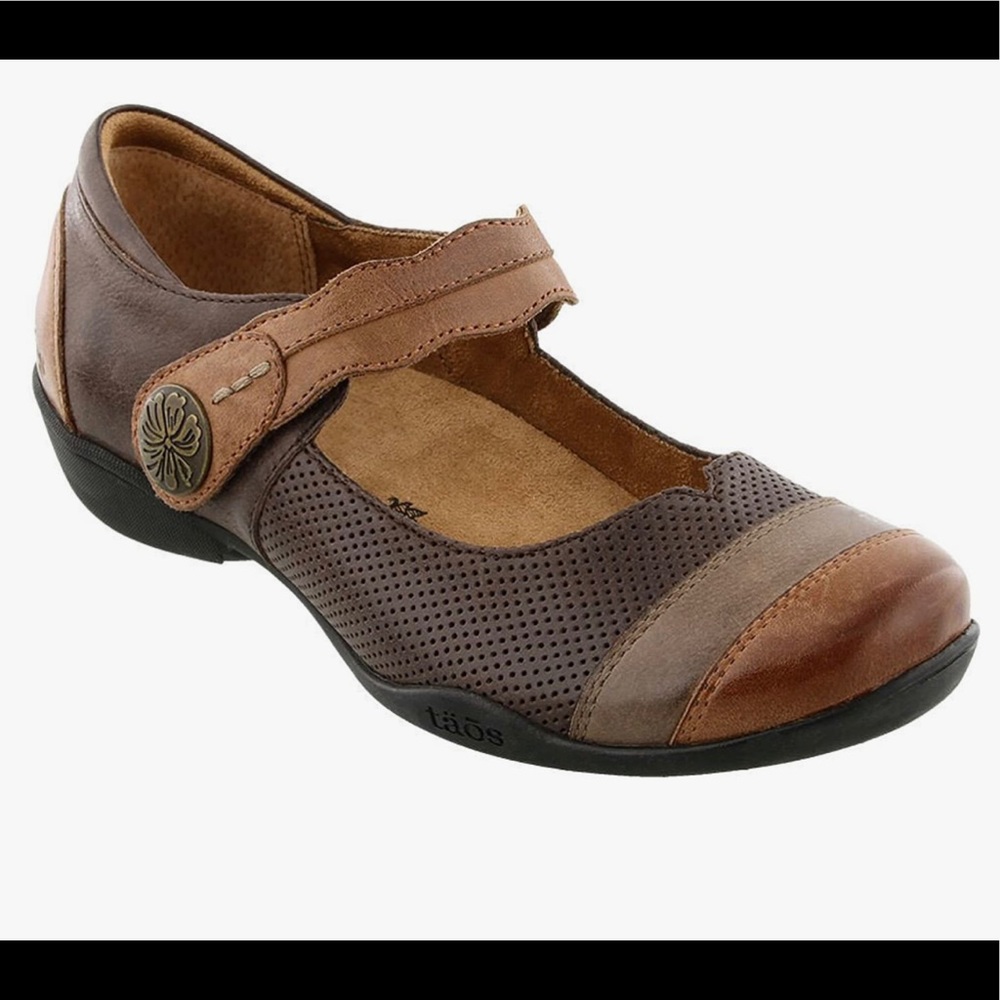 Taos Leather Bravo Mary Jane Shoes size 9.5